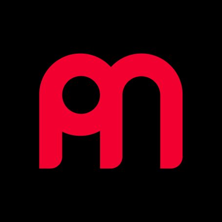 Logo using P and M to create one image